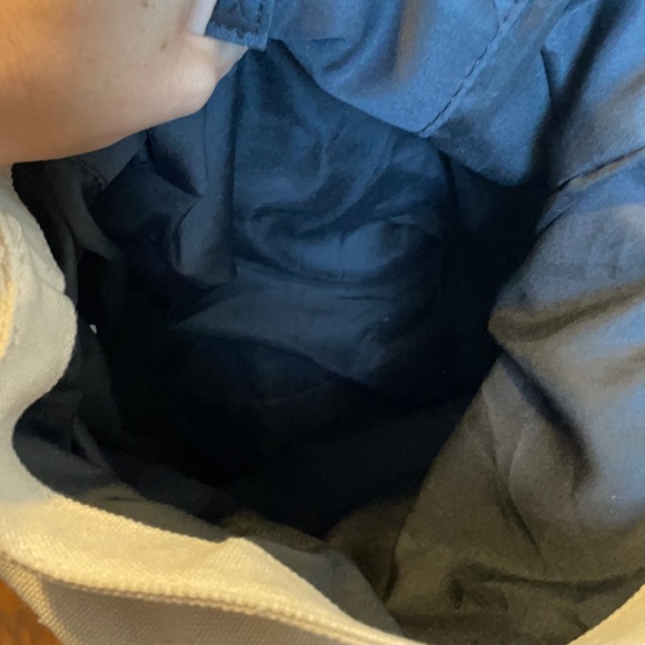 NEW canvas/leather backpack - Picture 6 of 6